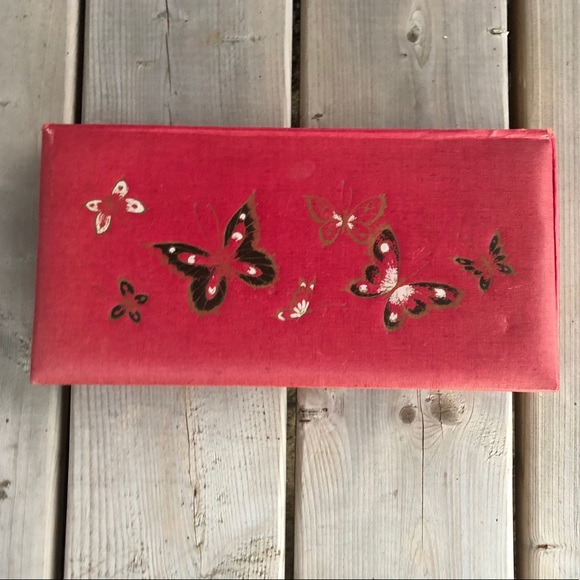 Vintage Costume Jewelry Lot in Red Butterfly Box - Picture 3 of 7
